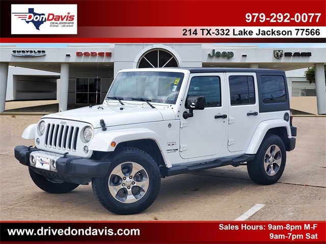 2018 Jeep Wrangler JK Unlimited Sahara